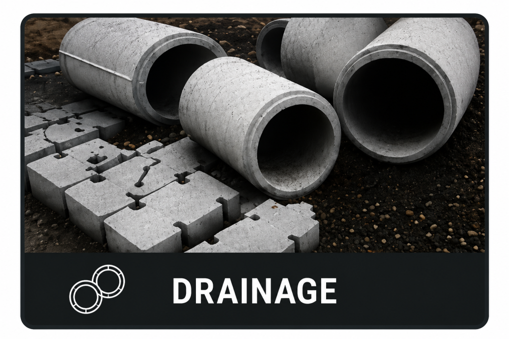 drainage website icon